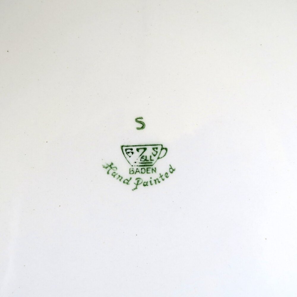 Georg Schmider Hand-Painted 11" Serving Plate Vintage German Kitchenware - Picture 6 of 6